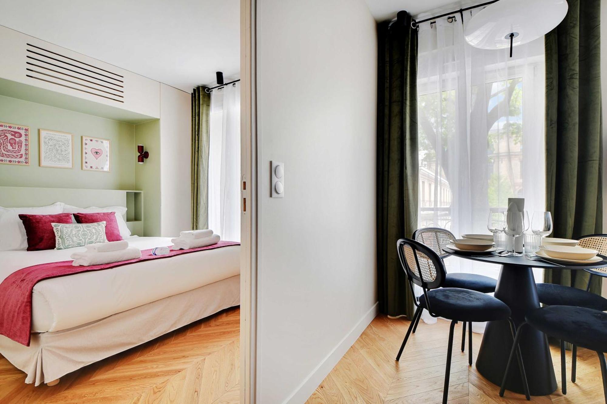 Appartement Parisian With Air Conditioning Eiffel Tower Paris