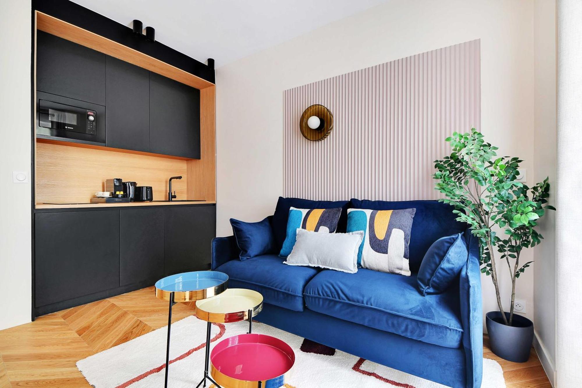 Parisian With Air Conditioning Eiffel Tower Appartement Paris