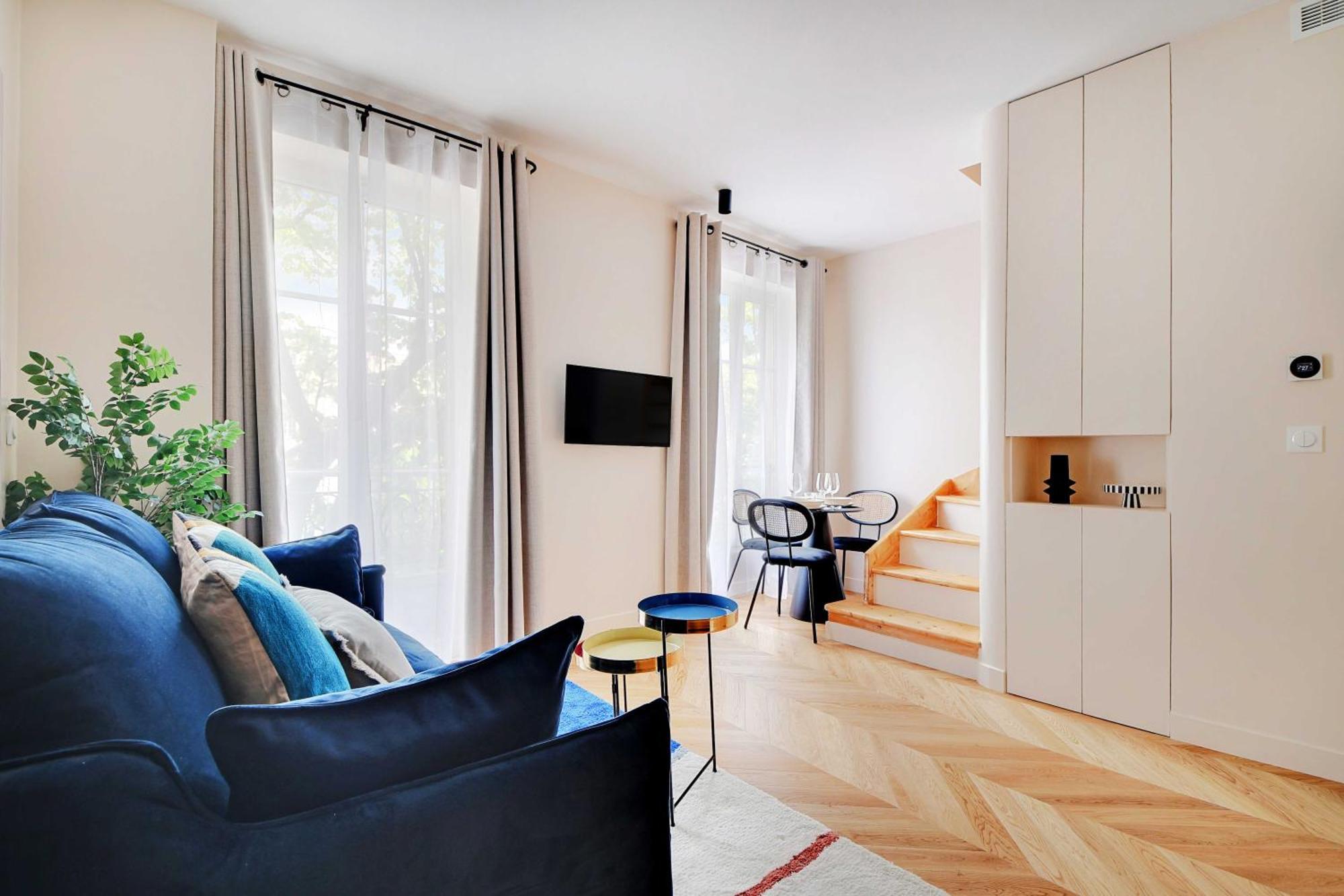 Apartment Parisian With Air Conditioning Eiffel Tower Paris